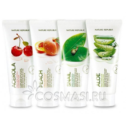 Nature Republic Fresh Herb Cleansing Foam